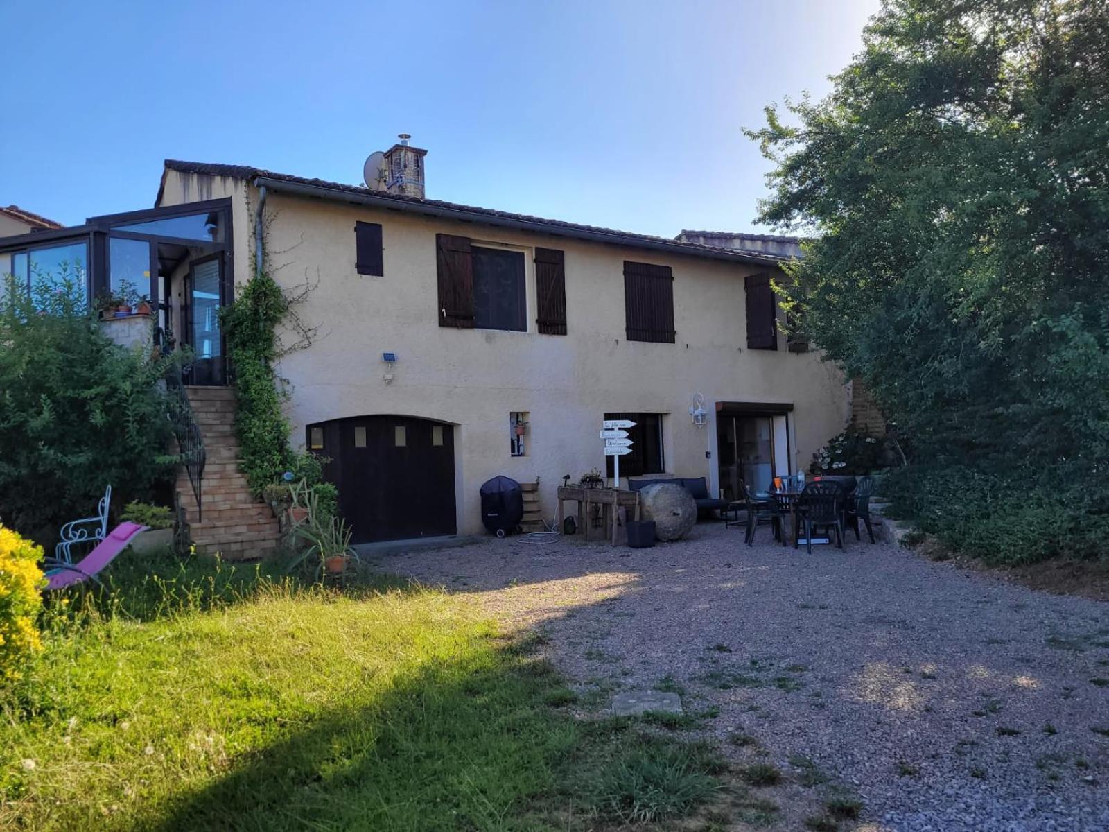 La Jolie Vue Et La Maison De La Tour- Cordes-Sur-Ciel Les Cabannes  Eksteriør bilde
